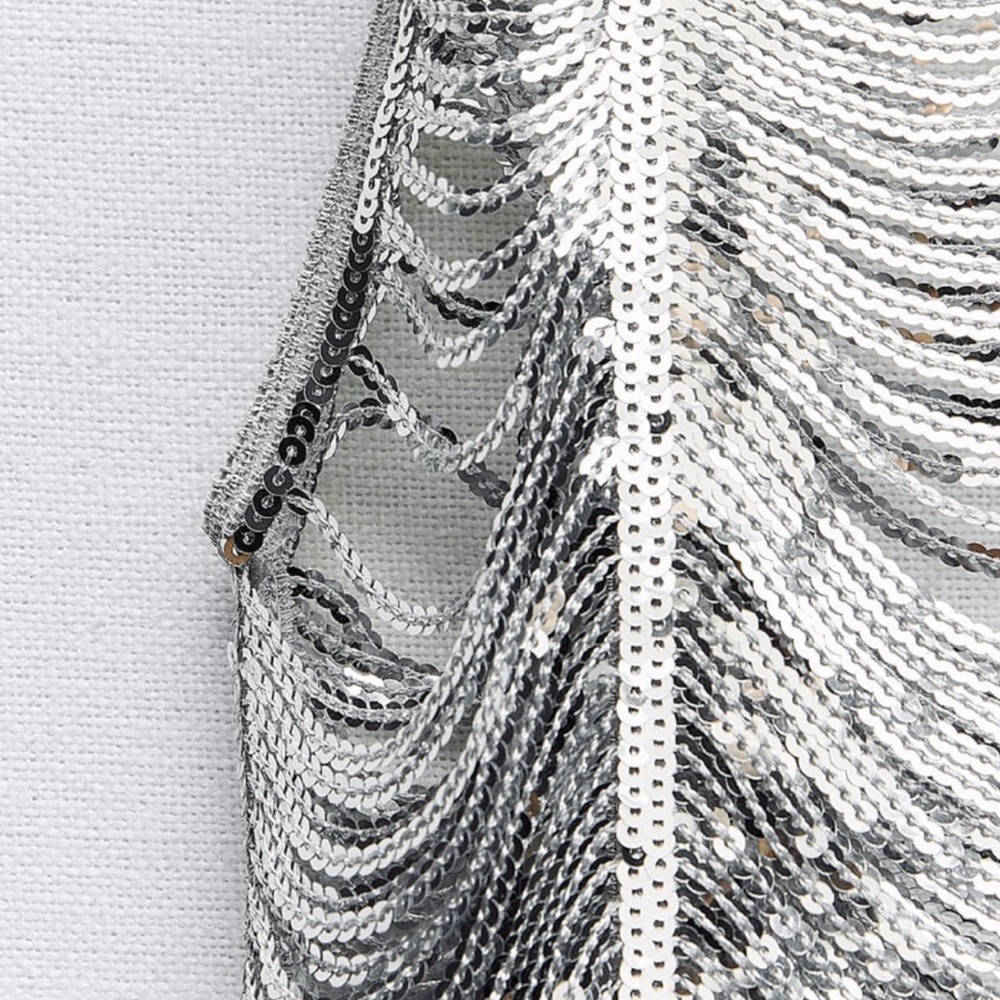 Zara Sequin Midi Dress
